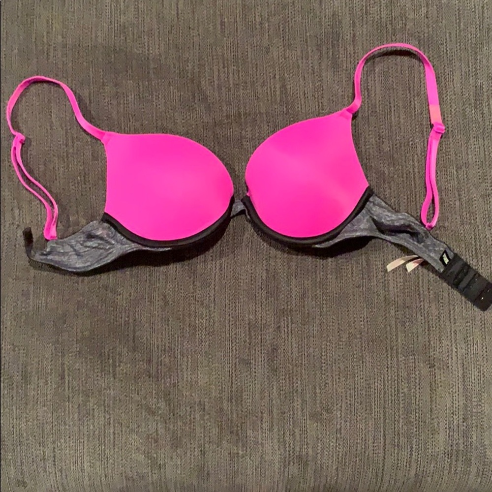 Pink Victoria Secret Push Up Bra